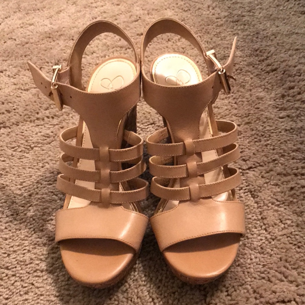 Jessica Simpson wedges - never worn